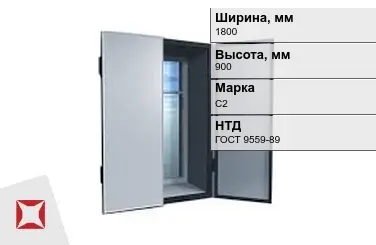 Ставни свинцовые для рентгенкабинета С2 1800х900 мм ГОСТ 9559-89 в Павлодаре